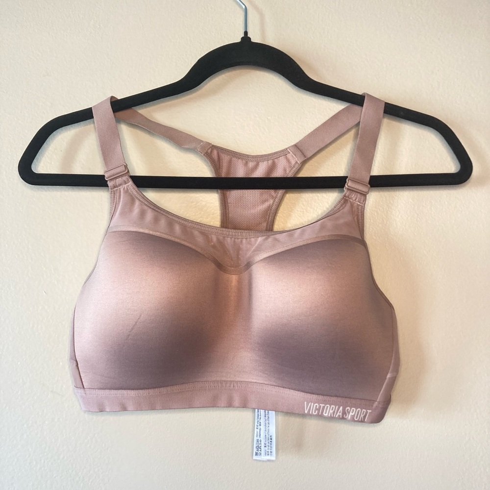 Victoria Sport Plum 34D Sports Bra Purple Activewear Loungewear Athleisure Gym